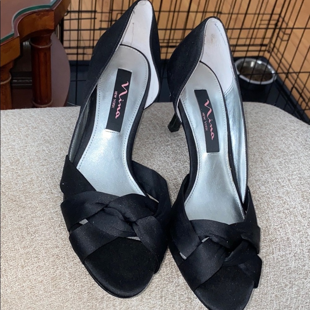 Nina Braided Heels